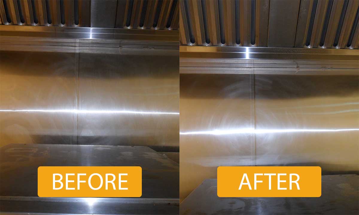 Commercial Kitchen Exhaust Cleaning: Before & After